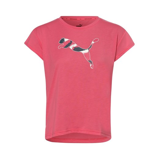 Puma T-shirt damski Kobiety Dżersej wyrazisty róż nadruk ze sklepu vangraaf w kategorii Bluzki damskie - zdjęcie 146520041