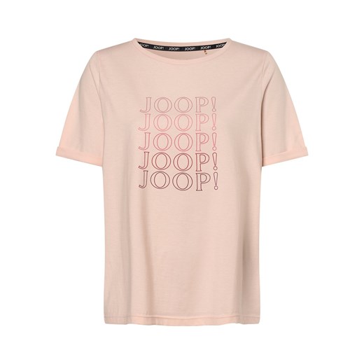 JOOP! Damska koszulka od piżamy Kobiety Bawełna różowy nadruk ze sklepu vangraaf w kategorii Piżamy damskie - zdjęcie 146523583