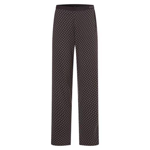 JOOP! Damskie spodnie od piżamy Kobiety Bawełna antracytowy wzorzysty ze sklepu vangraaf w kategorii Piżamy damskie - zdjęcie 146523584