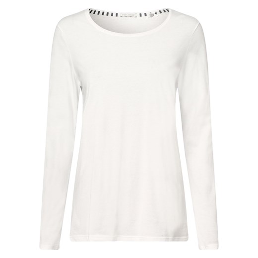 Short Stories Damska koszulka od piżamy Kobiety Bawełna biały jednolity ze sklepu vangraaf w kategorii Piżamy damskie - zdjęcie 146523754