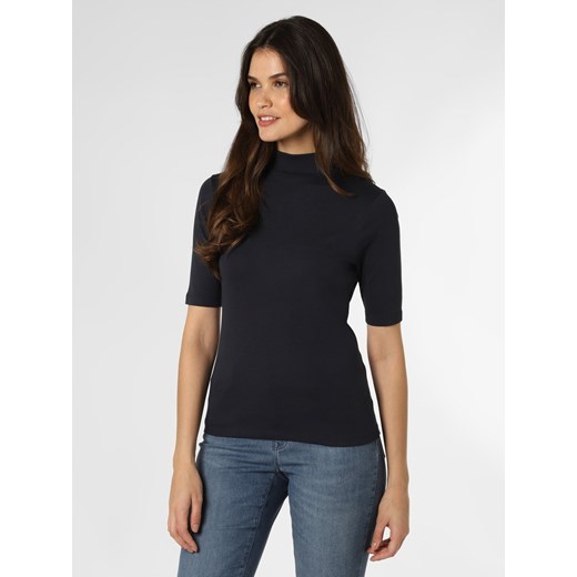 brookshire T-shirt damski Kobiety Dżersej granatowy jednolity ze sklepu vangraaf w kategorii Bluzki damskie - zdjęcie 146523880