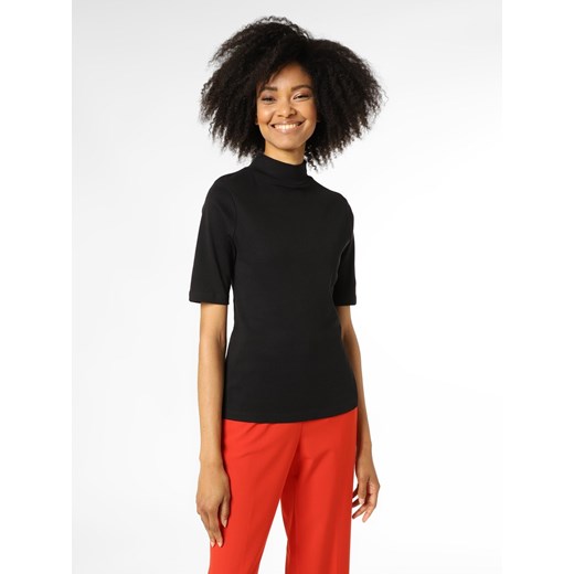 brookshire T-shirt damski Kobiety Dżersej czarny jednolity ze sklepu vangraaf w kategorii Bluzki damskie - zdjęcie 146523881