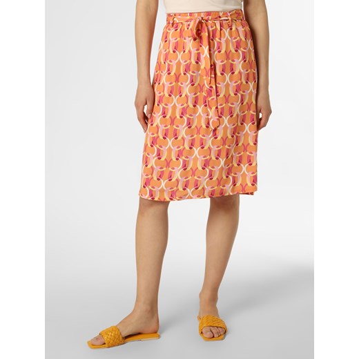 Apriori Spódnica damska Kobiety wiskoza pomarańczowy wzorzysty ze sklepu vangraaf w kategorii Spódnice - zdjęcie 146524622