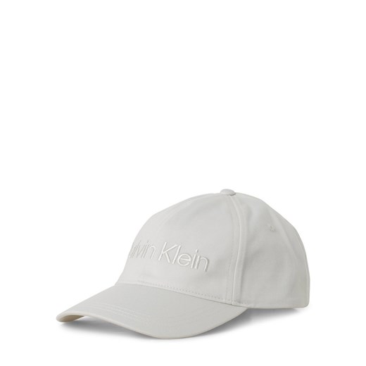 Calvin Klein Damska czapka z daszkiem Kobiety Bawełna biały jednolity ze sklepu vangraaf w kategorii Czapki z daszkiem damskie - zdjęcie 146524892