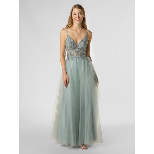 Luxuar Fashion - Damska sukienka wieczorowa, niebieski|zielony Luxuar Fashion 34 vangraaf