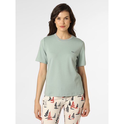 IPURI T-shirt damski Kobiety Bawełna seledynowy jednolity ze sklepu vangraaf w kategorii Bluzki damskie - zdjęcie 146525803