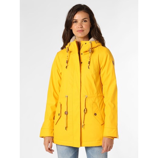 Ragwear Damska parka funkcyjna – Monadis Rainy Kobiety Sztuczne włókno żółty Ragwear S vangraaf