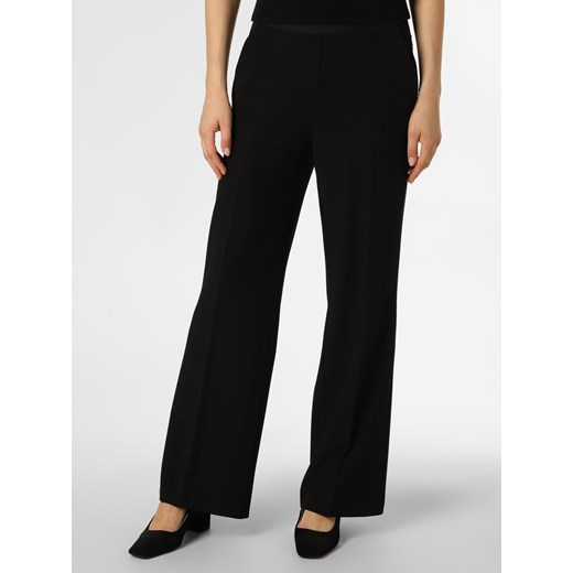 Cambio Spodnie Kobiety Sztuczne włókno czarny jednolity ze sklepu vangraaf w kategorii Spodnie damskie - zdjęcie 146527563