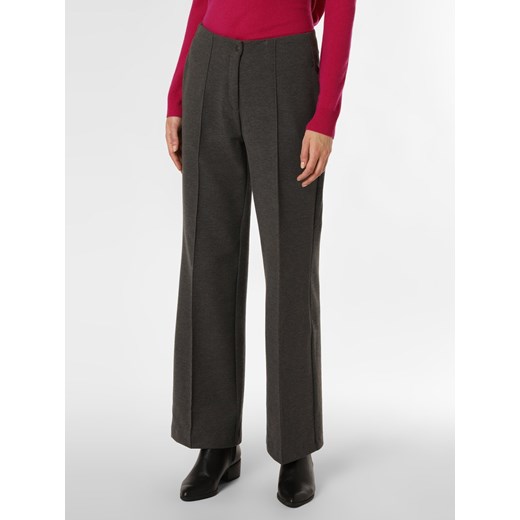 BRAX Spodnie Kobiety Sztuczne włókno antracytowy marmurkowy ze sklepu vangraaf w kategorii Spodnie damskie - zdjęcie 146527883