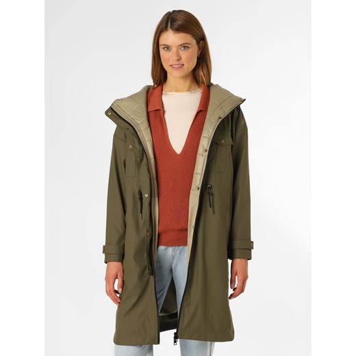 Esprit Collection Parka damska Kobiety Sztuczne włókno khaki jednolity S vangraaf