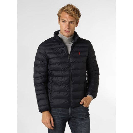Polo Ralph Lauren Męska kurtka pikowana Mężczyźni Sztuczne włókno granatowy Polo Ralph Lauren XL vangraaf