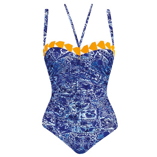 Kostium kąpielowy Opera Delft Blue 62068 Opera 44C BODYLOOK premium lingerie