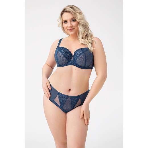 Biustonosz soft Gorsenia K 728 Edith niebieski Gorsenia ajstyle.pl