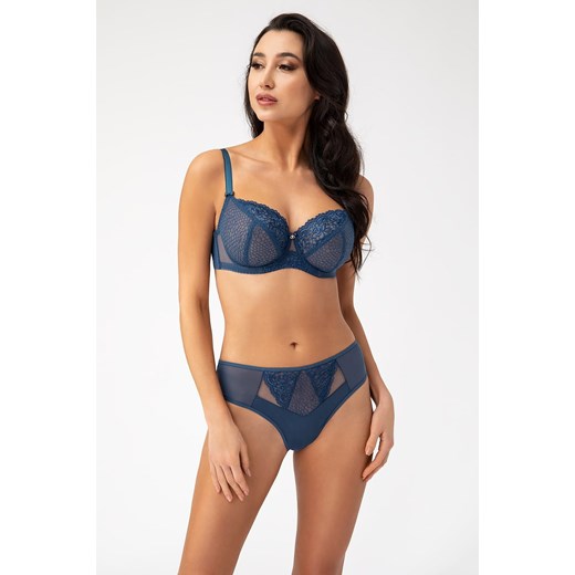 Biustonosz soft Gorsenia K 728 Edith niebieski Gorsenia ajstyle.pl