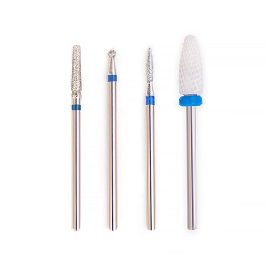 Frezy do paznokci – zestaw do manicure pod skórki (kombinowanego) #2 Cosmetics Zone One size lakieryhybrydowe.pl