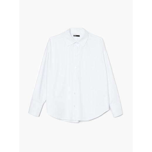 Cropp - Biała koszula oversize - Biały Cropp S Cropp