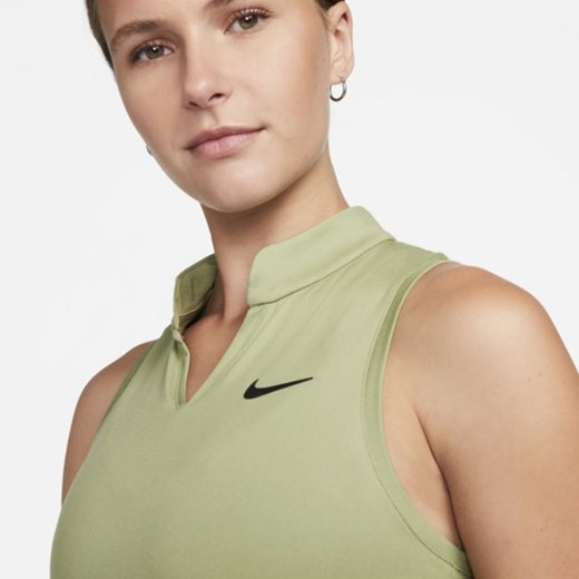 Damska sukienka do tenisa NikeCourt Dri-FIT Victory - Zieleń Nike XS Nike poland