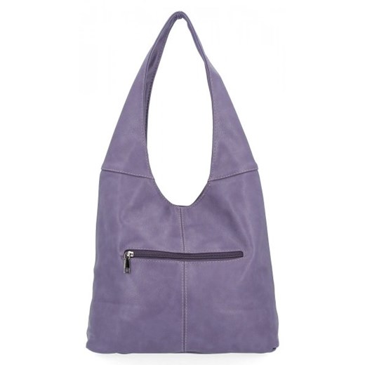 Duża Torebka Damska Shopper Bag firmy Hernan Fioletowa (kolory) Hernan PaniTorbalska