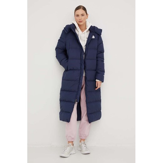 The North Face kurtka puchowa WOMENS TRIPLE C PARKA damska kolor granatowy The North Face L ANSWEAR.com