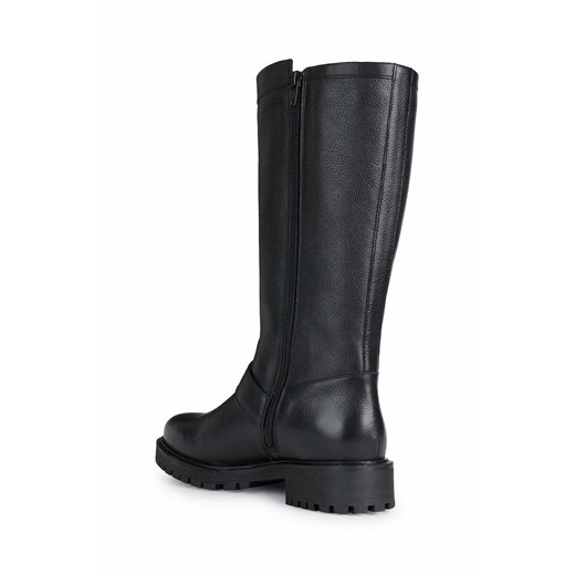 Geox kozaki skórzane D16FTH 04643 C9999 D HOARA H damskie kolor czarny na Geox 41 ANSWEAR.com