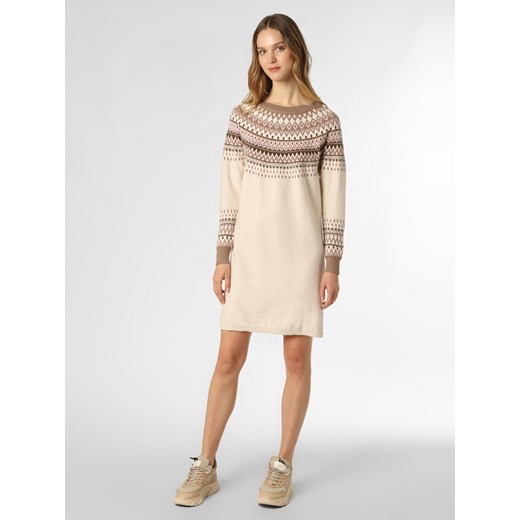 Esprit Casual - Sukienka damska, beżowy L vangraaf