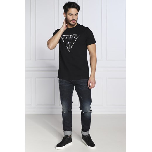 GUESS JEANS T-shirt GAD | Regular Fit XXL promocja Gomez Fashion Store