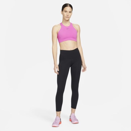 Damski stanik sportowy z lekką podszewką i średnim wsparciem Nike Yoga Alate Nike XL okazja Nike poland