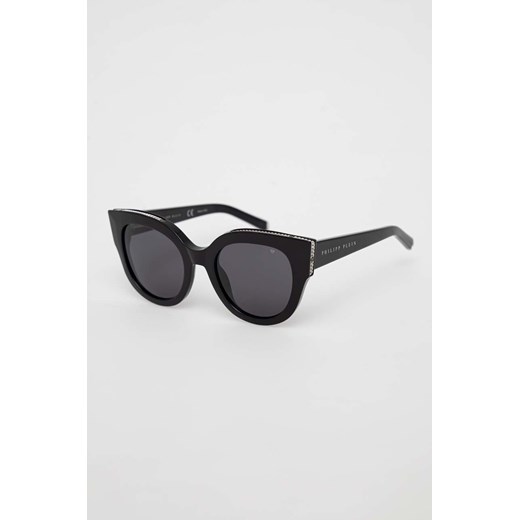Philipp Plein okulary przeciwsłoneczne damskie kolor czarny 53 ANSWEAR.com wyprzedaż