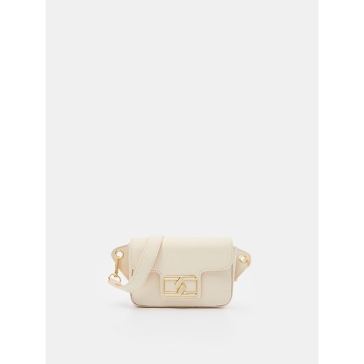 Mohito - Torebka nerka na pasku - Kremowy Mohito ONE SIZE okazja Mohito