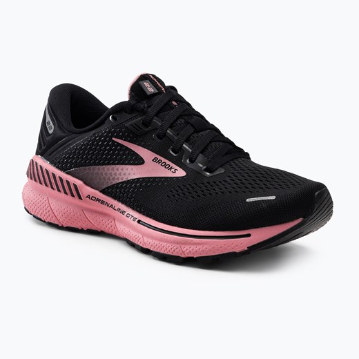 Buty do biegania damskie BROOKS Adrenaline GTS 22 czarno-różowe 1203531B054 | Brooks wyprzedaż sportano.pl