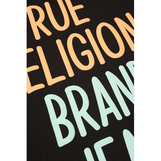 TRUE RELIGION T-shirt - Czarny - Mężczyzna - L (L) True Religion XL (XL) promocja Halfprice