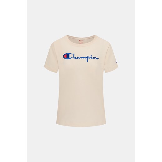 Champion T-shirt - Beżowy - Kobieta - S (S) Champion XS(XS) wyprzedaż Halfprice