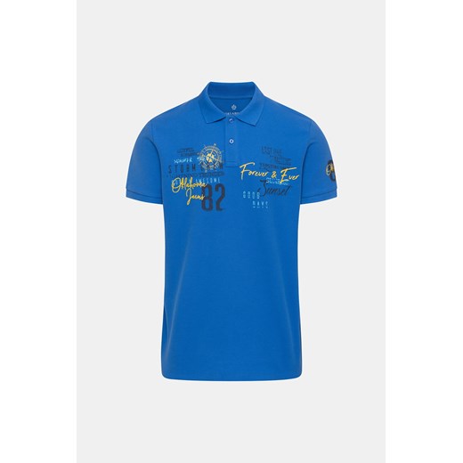 OKLAHOMA Koszulka polo - Niebieski - Mężczyzna - S (S) Oklahoma M (M) promocja Halfprice