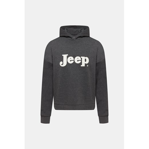 JEEP Bluza z kapturem - Szary ciemny - Kobieta - XS(XS) Jeep XL (XL) wyprzedaż Halfprice