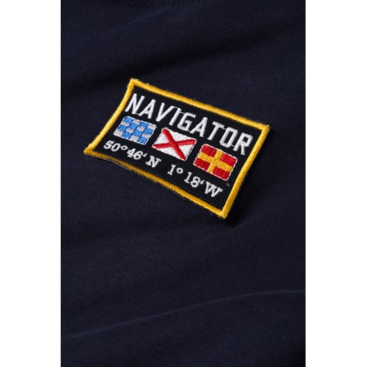 NAVIGATOR Bluza z kapturem - Granatowy - Mężczyzna - S (S) Navigator M (M) okazyjna cena Halfprice
