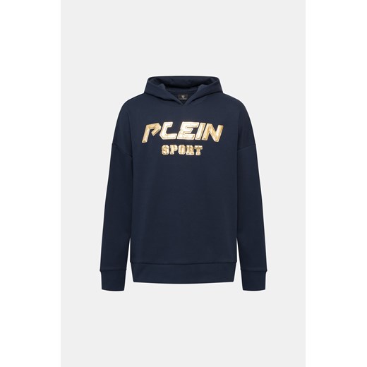 PLEIN SPORT Bluza z kapturem - Granatowy - Mężczyzna - S (S) Plein Sport L (L) okazja Halfprice