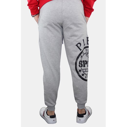 PLEIN SPORT Spodnie dresowe - Szary - Mężczyzna - L (L) Plein Sport L (L) okazyjna cena Halfprice