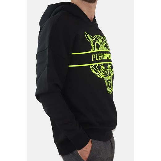 PLEIN SPORT Bluza z kapturem - Czarny - Mężczyzna - S (S) Plein Sport 2XL(2XL) Halfprice okazja