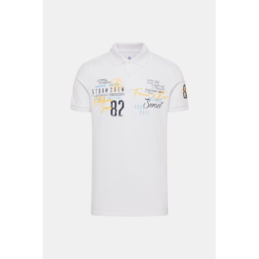 OKLAHOMA Koszulka polo - Biały - Mężczyzna - XL (XL) Oklahoma XL (XL) okazyjna cena Halfprice