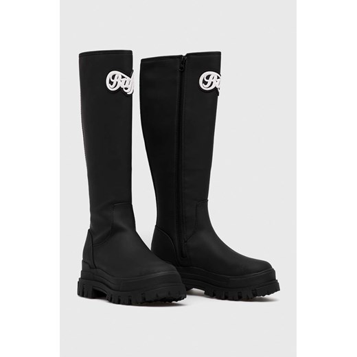 Buffalo kozaki Aspha Rain Hi damskie kolor czarny Buffalo 40 ANSWEAR.com