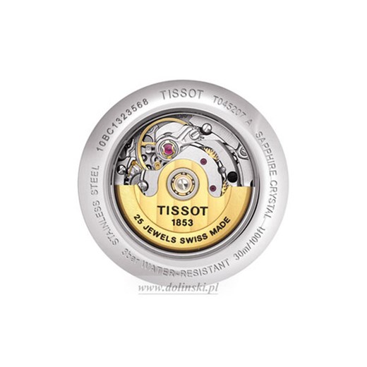 Tissot Bridgeport Automatic Lady T045.207.16.053.00 dolinski bialy klasyczny