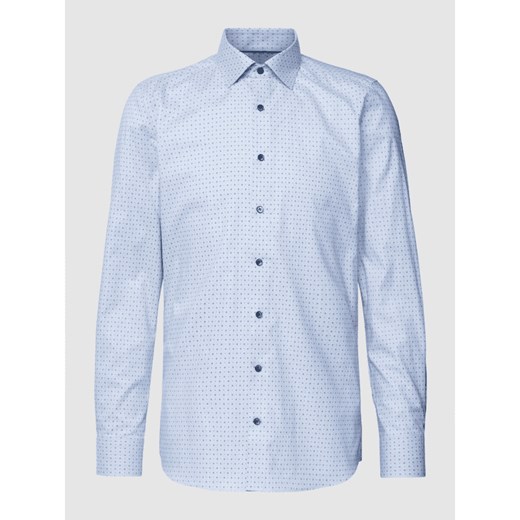 Koszula biznesowa o kroju regular fit z wzorem na całej powierzchni model Olymp Level Five 43 Peek&Cloppenburg 
