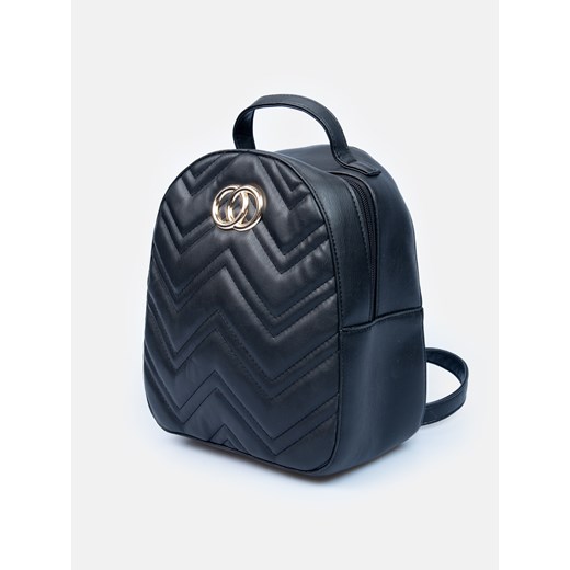 GATE Mini plecak wykonany z eko skóry z aplikacją uni Gate uni gateshop okazja