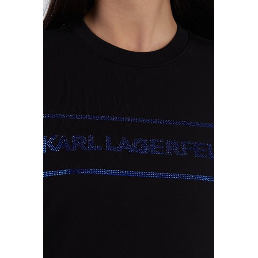 Karl Lagerfeld Rhinestone Logo Sweatshirt Karl Lagerfeld L Gomez Fashion Store