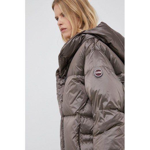 Colmar kurtka puchowa damska kolor brązowy zimowa Colmar S ANSWEAR.com