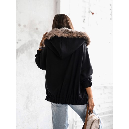 Bluza Teddy Czarna Lisa Mayo M Lisa Mayo