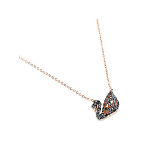 Swarovski Naszyjnik Dazzling Swan 5281275 Złoty Swarovski 00 promocja MODIVO