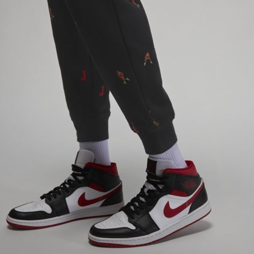 Męskie spodnie świąteczne z dzianiny dresowej Jordan Essentials - Czerń Jordan L Nike poland