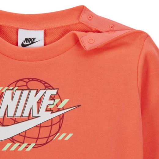 Zestaw z bluzą dla niemowląt (12–24 M) Digital Escape Nike - Czerń Nike 46 Nike poland