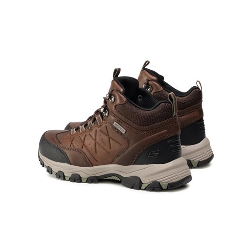 Skechers Trekkingi Telago 66283/LTBR Brązowy Skechers 40 MODIVO